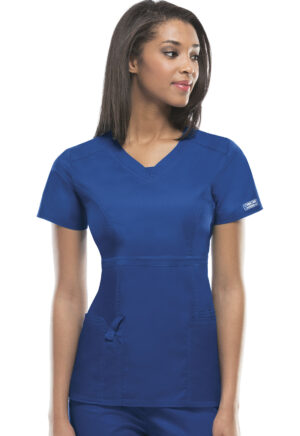 Élite Medical House - Blusa Del Uniforme Médico Mujer Unicolor Cherokee Ww Core Stretch 24703 Royw