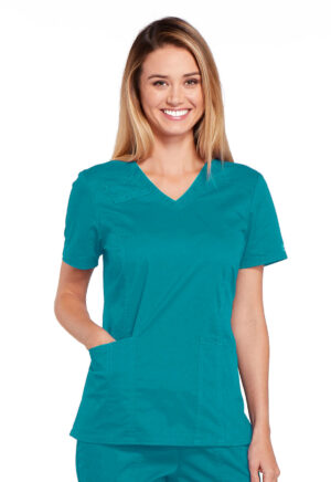 Élite Medical House - Blusa Del Uniforme Médico Mujer Unicolor Cherokee Ww Core Stretch 4710 Tlbw