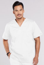 Élite Medical House - Camisa Del Uniforme Médico Hombre Unicolor Cherokee Ww Core Stretch 4743 Whtw
