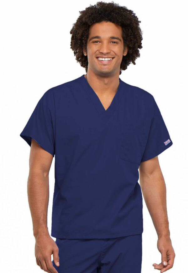 Élite Medical House - Camisa Del Uniforme Médico Unisex Unicolor Cherokee Ww 4777 Navw