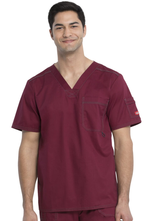 Élite Medical House - Camisa Del Uniforme Médico Hombre Unicolor Dickies Gen Flex 81722 Winz