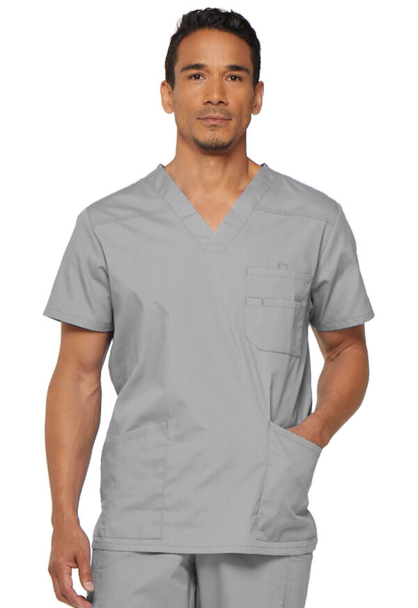 Élite Medical House - Camisa Del Uniforme Médico Hombre Unicolor Dickies Eds 81906 Grwz