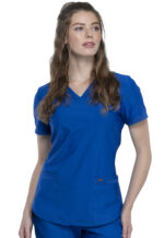 Élite Medical House - Blusa Del Uniforme Médico Mujer Unicolor Cherokee Form Ck840 Roy