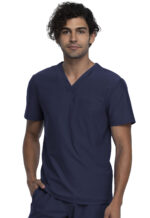 Élite Medical House - Camisa Del Uniforme Médico Hombre Unicolor Cherokee Form Ck885 Nav