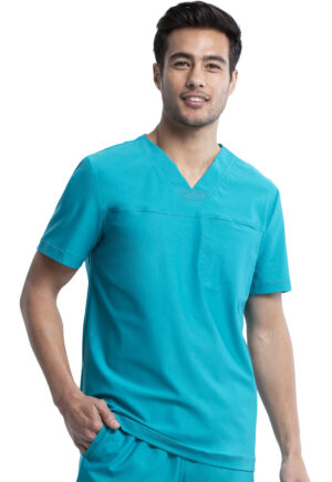 Élite Medical House - Camisa Del Uniforme Médico Hombre Unicolor Cherokee Form Ck885 Tlb