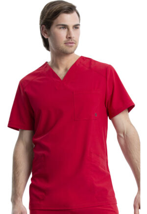 Élite Medical House - Camisa Del Uniforme Médico Hombre Unicolor Cherokee Infinity Ck900A Red
