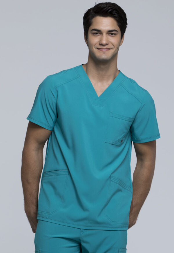 Élite Medical House - Camisa Del Uniforme Médico Hombre Unicolor Cherokee Infinity Ck900A Tlps
