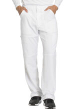 Élite Medical House - Pantalón Del Uniforme Médico Hombre Unicolor Dickies Dynamix Dk110 Wht