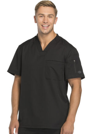 Élite Medical House - Camisa Del Uniforme Médico Hombre Unicolor Dickies Dynamix Dk610 Blk