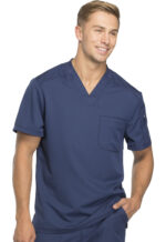 Élite Medical House - Camisa Del Uniforme Médico Hombre Unicolor Dickies Dynamix Dk610 Nav