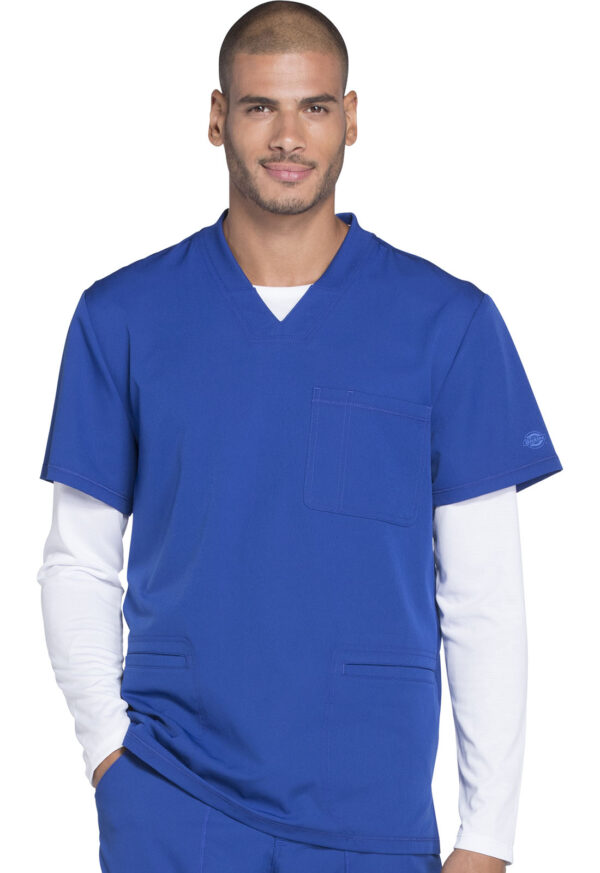 Élite Medical House - Camisa Del Uniforme Médico Hombre Unicolor Dickies Dynamix Dk640 Gab