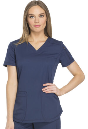 Élite Medical House - Blusa Del Uniforme Médico Mujer Unicolor Dickies Dynamix Dk730 Nav