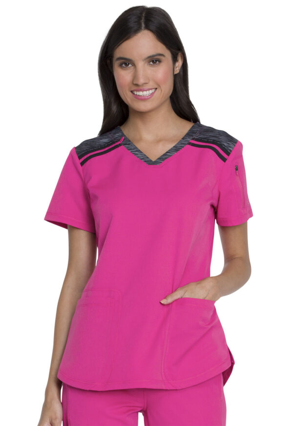 Élite Medical House - Blusa Del Uniforme Médico Mujer Unicolor Dickies Dynamix Dk740 Hpkz