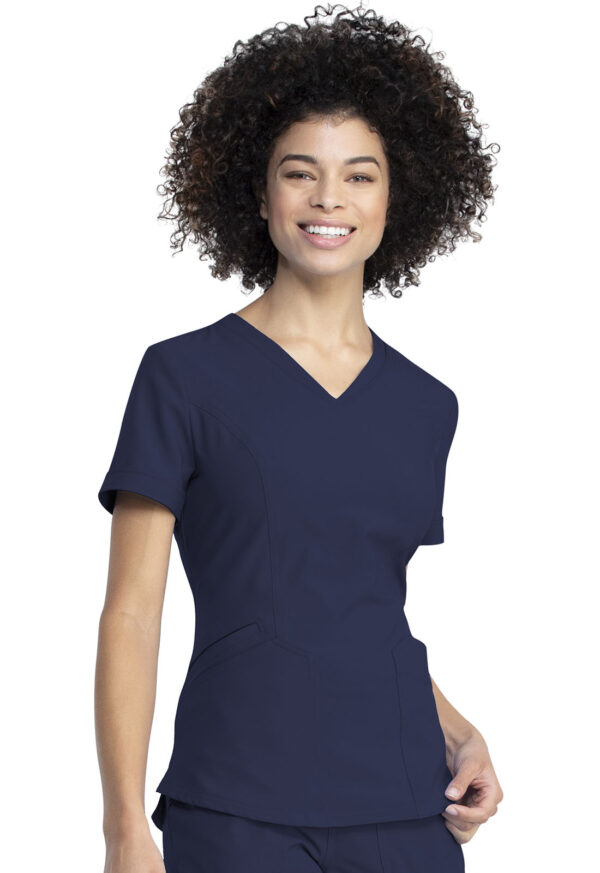 Élite Medical House - Blusa Del Uniforme Médico Mujer Unicolor Dickies Retro Dk790 Nav