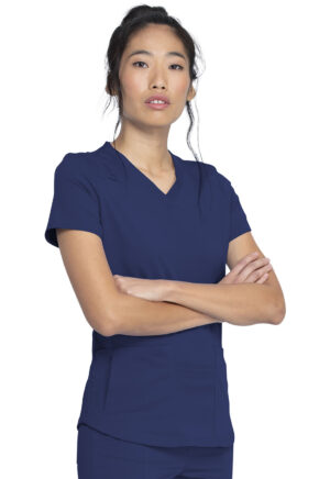 Élite Medical House - Blusa Del Uniforme Médico Mujer Unicolor Dickies Balance Dk875 Nav