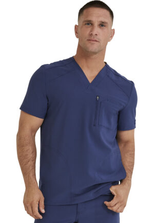 Élite Medical House - Camisa Del Uniforme Médico Hombre Unicolor Dickies Retro Dk930 Nav