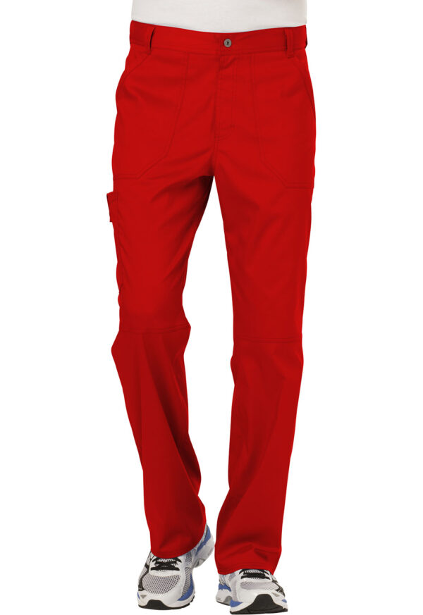 Élite Medical House - Pantalón Del Uniforme Médico Hombre Unicolor Cherokee Ww Revolution Ww140 Red