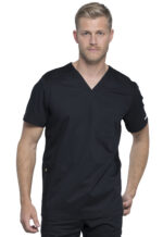 Élite Medical House - Camisa Del Uniforme Médico Hombre Unicolor Cherokee Ww Revolution Ww603 Blk