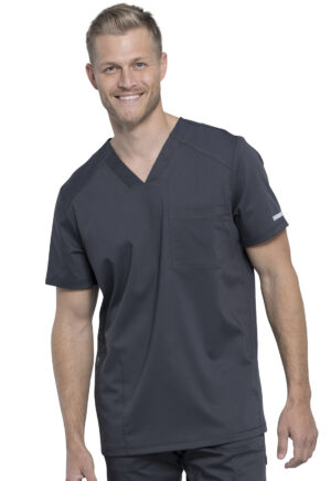 Élite Medical House - Camisa Del Uniforme Médico Hombre Unicolor Cherokee Ww Revolution Ww603 Pwt