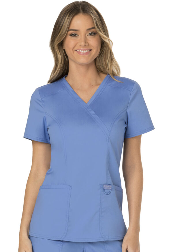 Élite Medical House - Blusa Del Uniforme Médico Mujer Unicolor Cherokee Ww Revolution Ww610 Cie