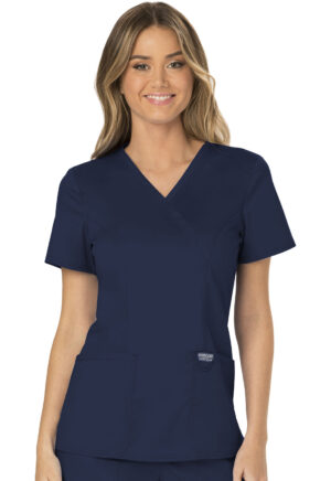 Élite Medical House - Blusa Del Uniforme Médico Mujer Unicolor Cherokee Ww Revolution Ww610 Nav