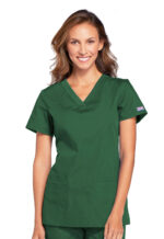 Élite Medical House - Blusa Del Uniforme Médico Mujer Unicolor Cherokee Ww Ww645 Hunw