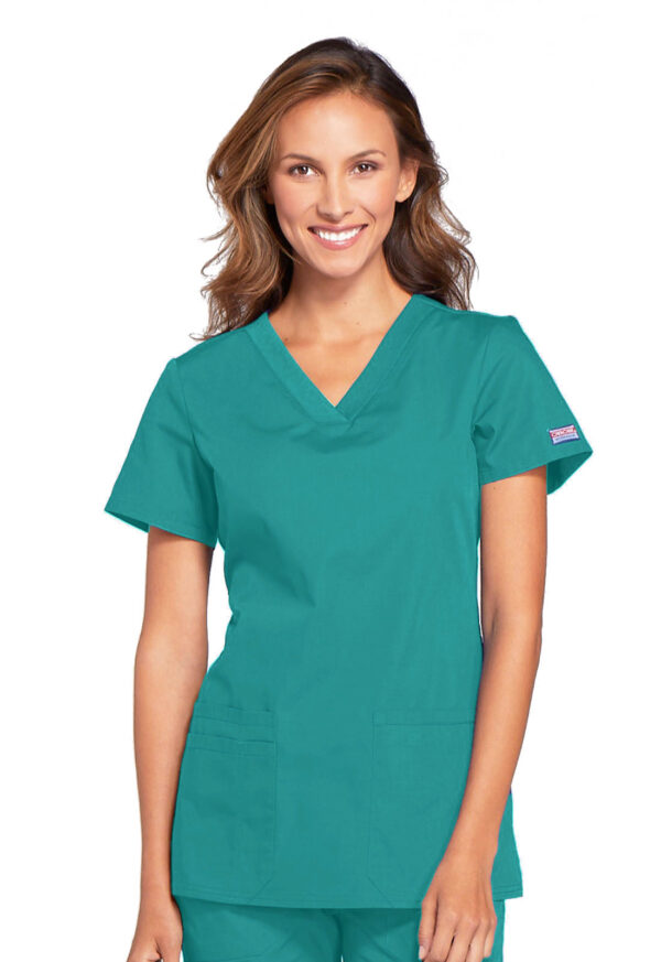 Élite Medical House - Blusa Del Uniforme Médico Mujer Unicolor Cherokee Ww Ww645 Tlbw