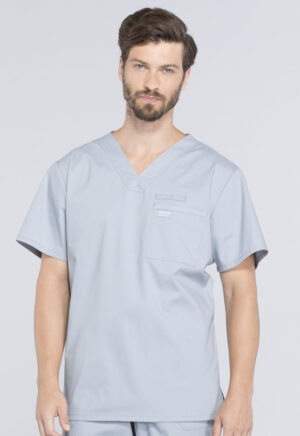 Élite Medical House - Camisa Del Uniforme Médico Hombre Unicolor Cherokee Ww Professionals Ww675 Gry
