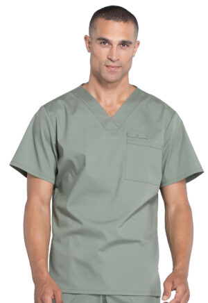 Élite Medical House - Camisa Del Uniforme Médico Hombre Unicolor Cherokee Ww Professionals Ww675 Olv
