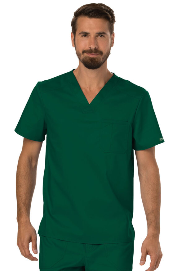 Élite Medical House - Camisa Del Uniforme Médico Hombre Unicolor Cherokee Ww Revolution Ww690 Hun