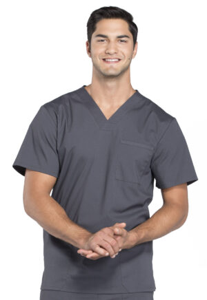 Élite Medical House - Camisa Del Uniforme Médico Hombre Unicolor Cherokee Ww Professionals Ww695 Pwt