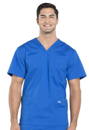 Élite Medical House - Camisa Del Uniforme Médico Hombre Unicolor Cherokee Ww Professionals Ww695 Roy