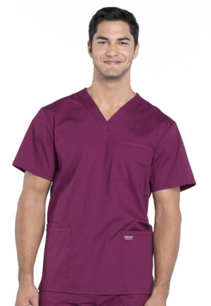 Élite Medical House - Camisa Del Uniforme Médico Hombre Unicolor Cherokee Ww Professionals Ww695 Win