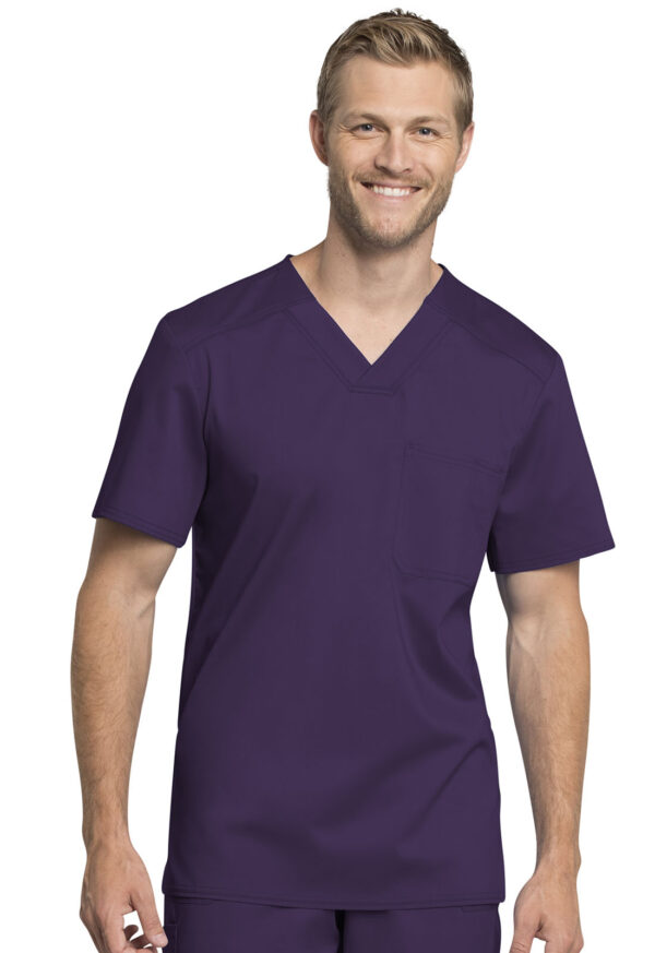 Élite Medical House - Camisa Del Uniforme Médico Hombre Unicolor Cherokee Ww Revolution Ww755Ab Egg