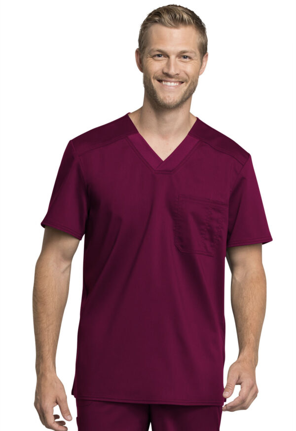 Élite Medical House - Camisa Del Uniforme Médico Hombre Unicolor Cherokee Ww Revolution Ww755Ab Win