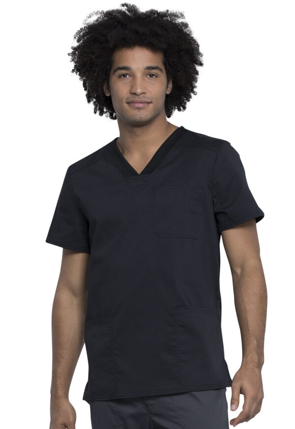 Élite Medical House - Camisa Del Uniforme Médico Hombre Unicolor Cherokee Ww Revolution Ww760Ab Blk