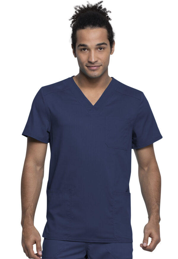 Élite Medical House - Camisa Del Uniforme Médico Hombre Unicolor Cherokee Ww Revolution Ww760Ab Nav