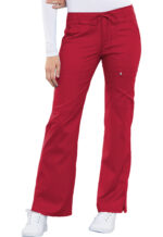 Élite Medical House - Pantalón Del Uniforme Médico Mujer Unicolor Cherokee Luxe 21100 Redv