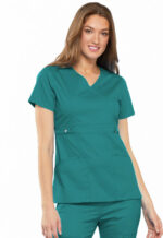 Élite Medical House - Blusa Del Uniforme Médico Mujer Unicolor Cherokee Luxe 21701 Teav