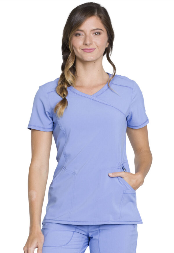 Élite Medical House - Blusa Del Uniforme Médico Mujer Unicolor Cherokee Infinity 2625A Cips