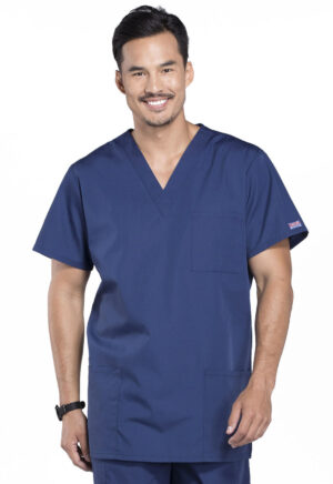 Élite Medical House - Camisa Del Uniforme Médico Unisex Unicolor Cherokee Ww 4876 Navw