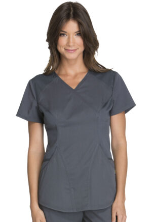 Élite Medical House - Blusa Del Uniforme Médico Mujer Unicolor Cherokee Luxe Ck603 Pewv