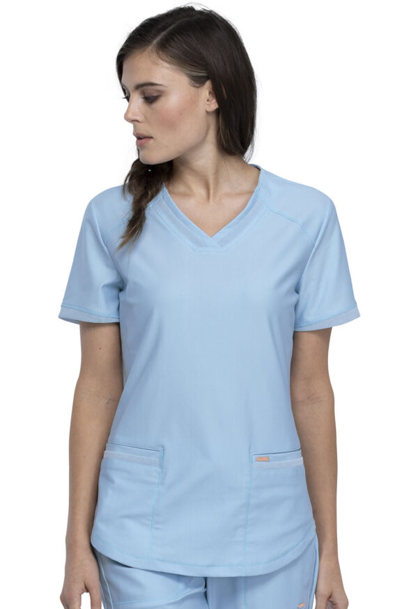 Élite Medical House - Blusa Del Uniforme Médico Mujer Unicolor Cherokee Form Ck840 Sueb