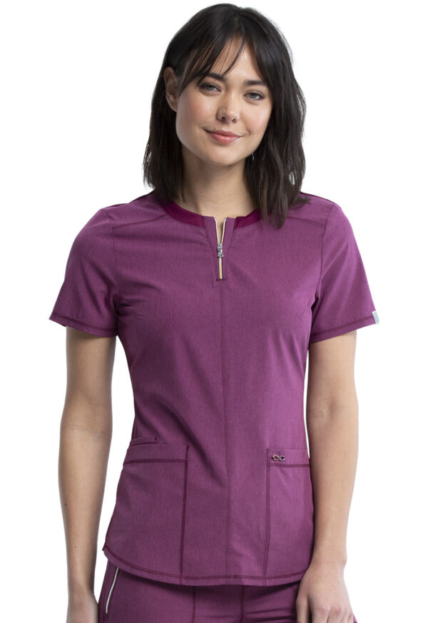 Élite Medical House - Blusa Del Uniforme Médico Mujer Unicolor Cherokee Infinity Ck926A Htwi