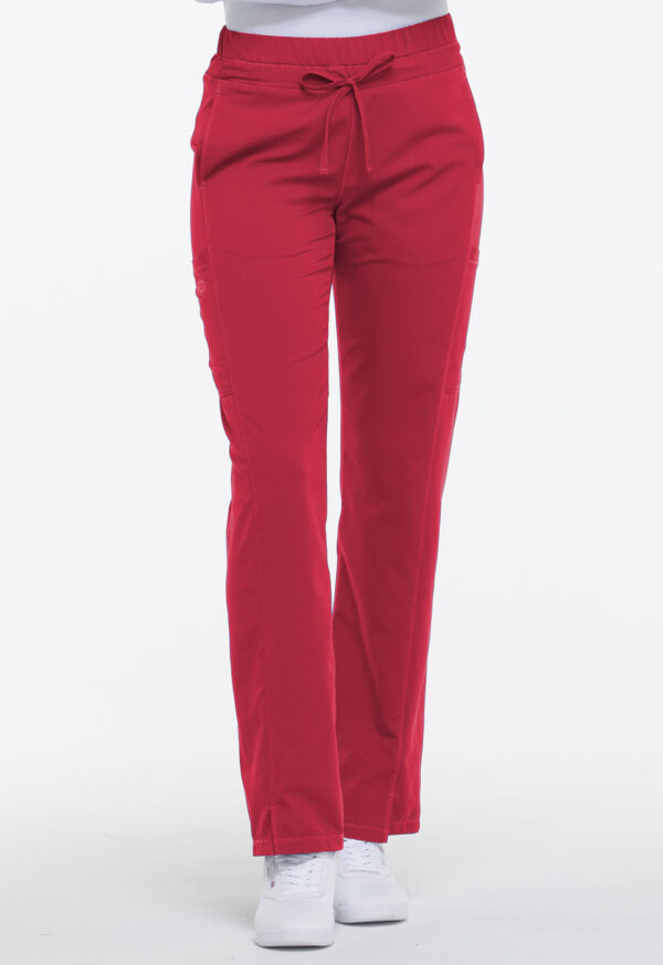 Élite Medical House - Pantalón Del Uniforme Médico Mujer Unicolor Dickies Dynamix Dk130 Red