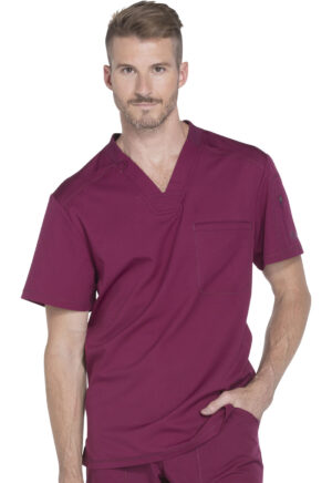 Élite Medical House - Camisa Del Uniforme Médico Hombre Unicolor Dickies Dynamix Dk610 Win