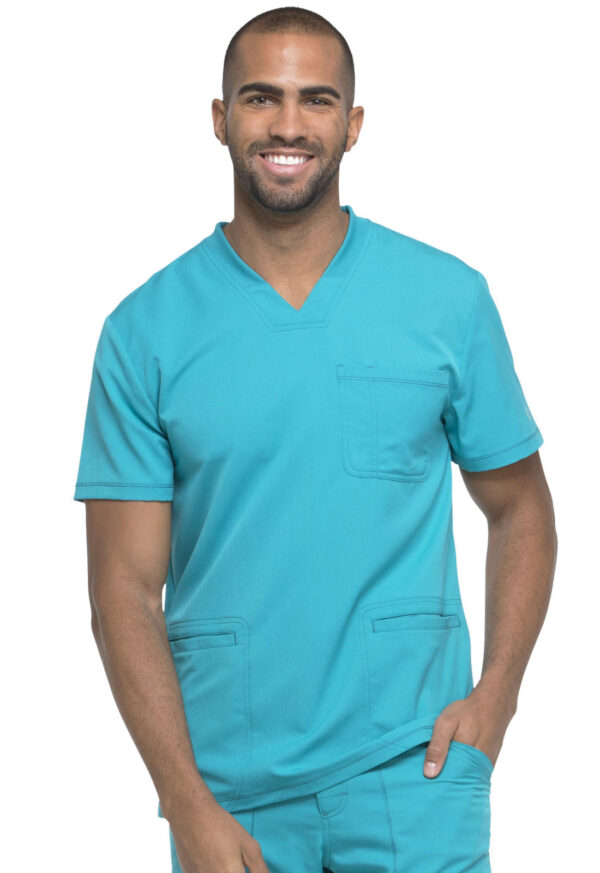 Élite Medical House - Camisa Del Uniforme Médico Hombre Unicolor Dickies Dynamix Dk640 Tlb