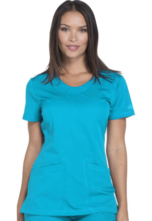 Élite Medical House - Blusa Del Uniforme Médico Mujer Unicolor Dickies Dynamix Dk720 Blce