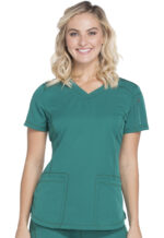 Élite Medical House - Blusa Del Uniforme Médico Mujer Unicolor Dickies Dynamix Dk730 Hun