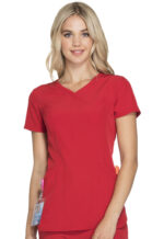 Élite Medical House - Blusa Del Uniforme Médico Mujer Unicolor Heart Soul Break On Through Hs619 Rdhh